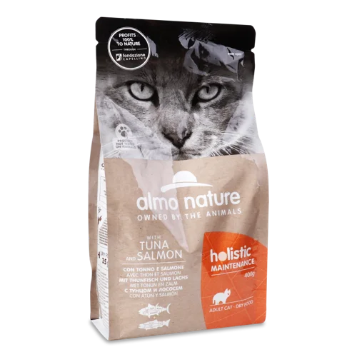 Корм Для Котів Almo Nature Holistic Тунець-Лосось, натуральна оболонка, 1г