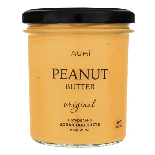 Паста арахісова класична Aumi с/б 300г