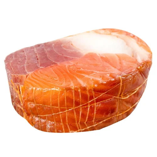 Рулет з лосося мармуровий холодного копчення