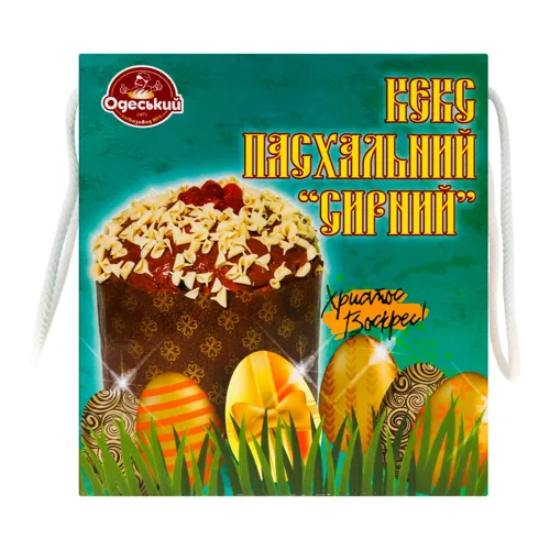Кекс пасхальний Сирний Одеський хлібозавод №4 м/у 600г