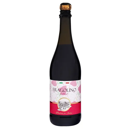 Напій винний ігристий Vini D'Italia Fragolino Rosso Dolce червоний солодкий 7,5% 0,75л