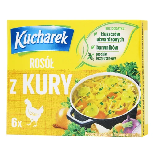 Бульонні кубики Kucharek зі смаком курки 60г