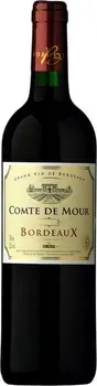 Вино De Mour Comte De Mour Bordeaux червоне сухе 0.75л 14%