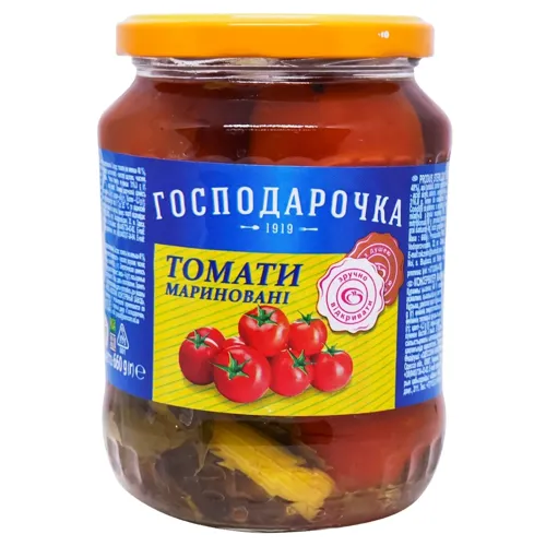 Томати Господарочка мариновані 660г