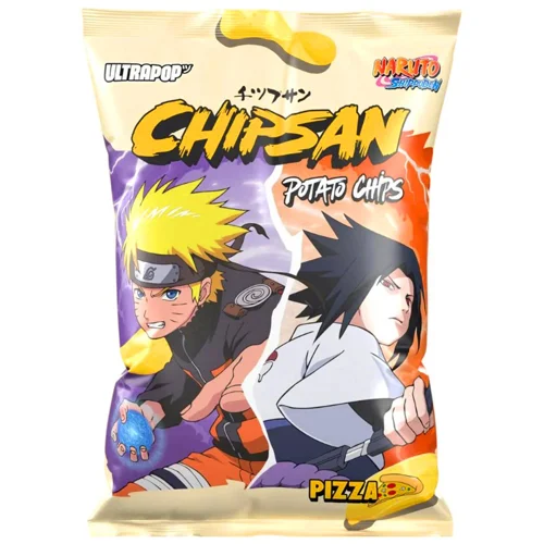 Чипси картопляні Ultra Pop Naruto зі смаком піцци 110г