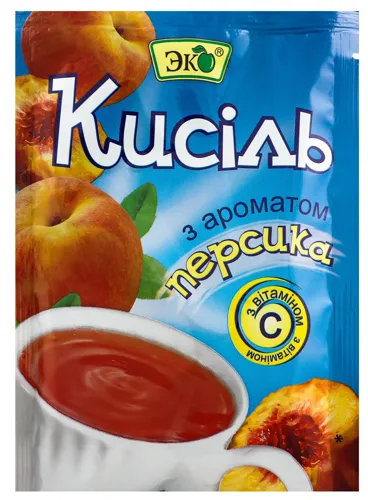 Кисіль персиковий Еко 90г