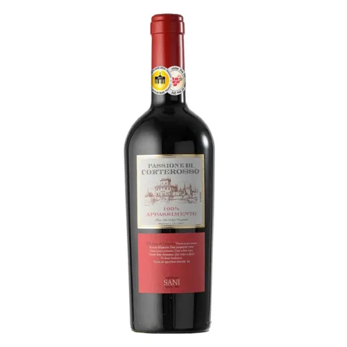 Вино Passione di Corterosso 100% Appassimento Salento IGT червоне сухе 14% 0,75л