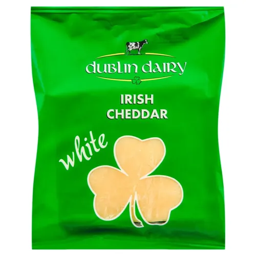 Сир Чеддер Dublin Dairy білий 400г