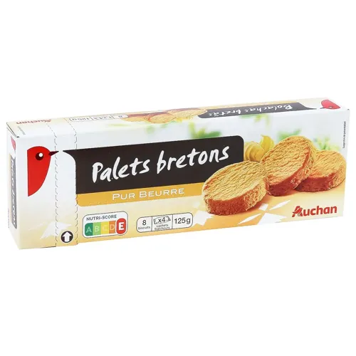 Печиво Ашан Бретонське 125г