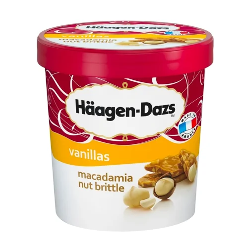Морозиво Haagen-Dazs Макадамія 500мл
