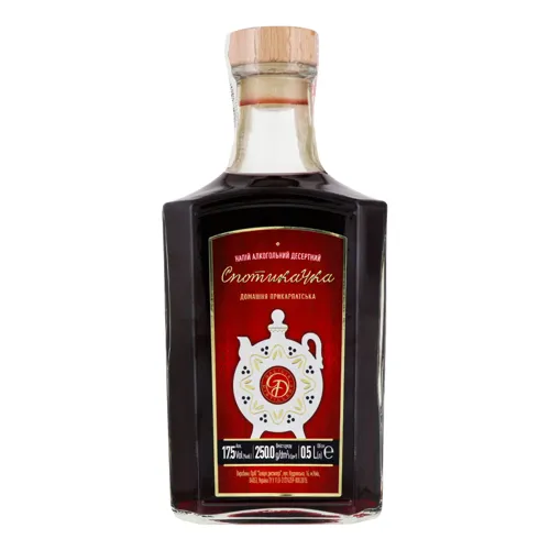 Напій алкогольний 0.5л 17.5% десертний Спотика4ка домашня Прикарпатська Галіція Дистилері пл