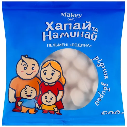 Пельмені Makey Родина 600г м/у