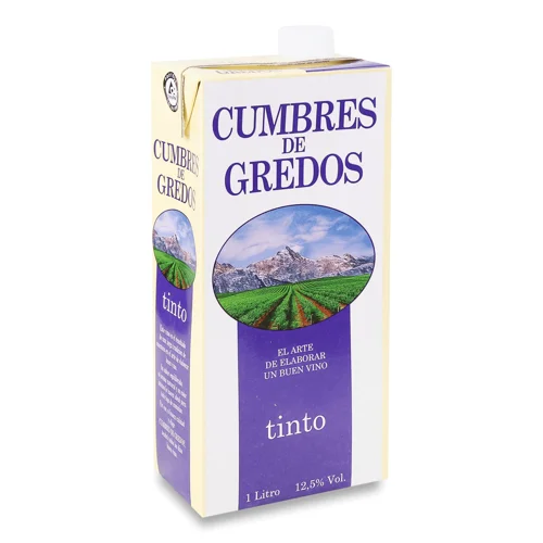 Вино Cumbres de Gredos red dry 1л