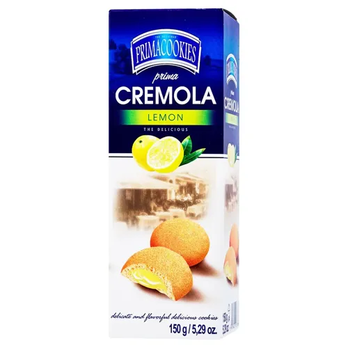 Печиво Primacookies Лимон крем 150г
