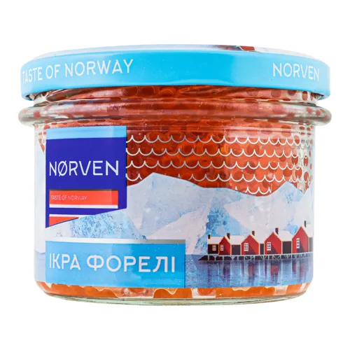 Ікра форелі Norven с/б 210г