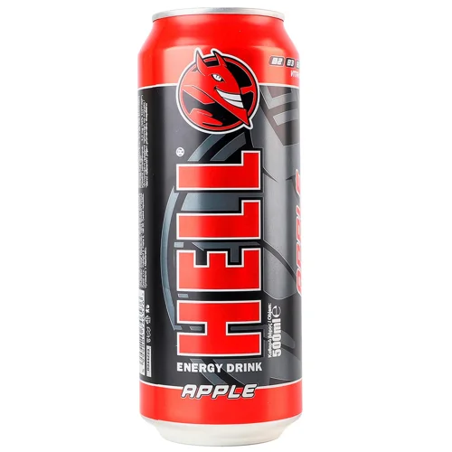 Напій енергетичний Hell яблуко 0,5л