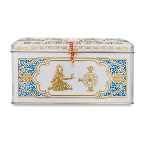 Чай Чорний З Ароматом Бергамоту І Зелений З Ароматом Лимона Azercay, з/б 2х125г