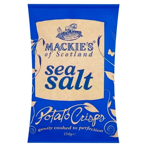 Чіпси Mackie's картопляні з морською сіллю 150г
