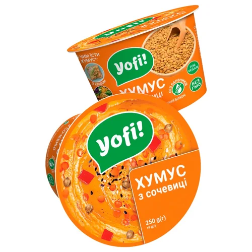 Хумус Yofi! з сочевиці 250г