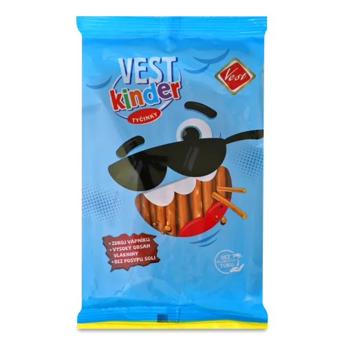 Соломка Соль Kinder Tyčinky Вищого Ґатунку, 50г