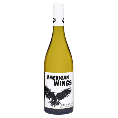 Вино American Wings Chardonnay біле напівсухе 13% 0,75л