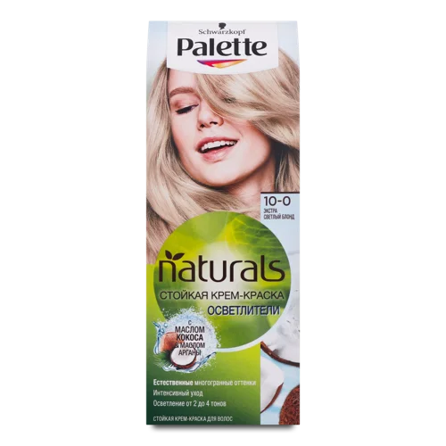 Крем-фарба Palette Naturals 10-0 Екстра Світлий Блонд, в/с