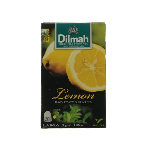 Чай чорний Dilmah з лимоном