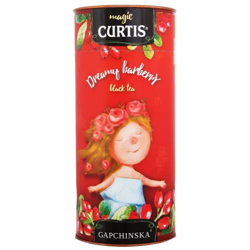Чай чорний байховий ароматизований Dreamy Barberry magic Curtis з/б 80г
