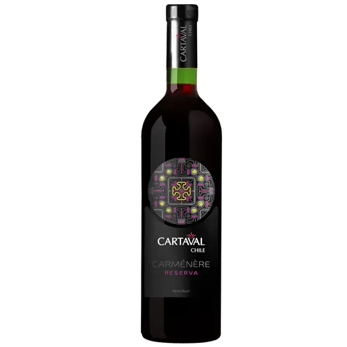 Вино Cartaval Carmenere Reserva червоне сухе 14% 0,75л