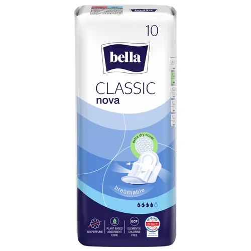 Прокладки гігієнічні Bella Classic Nova Drainette з крильцями 10шт