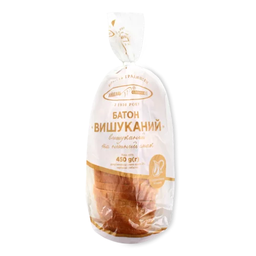 Батон «Київхліб» «Вишуканий» нарізаний в/ґ