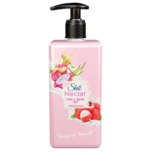 Крем-мило Shik Nectar Лiчi і пiтахайя 450мл