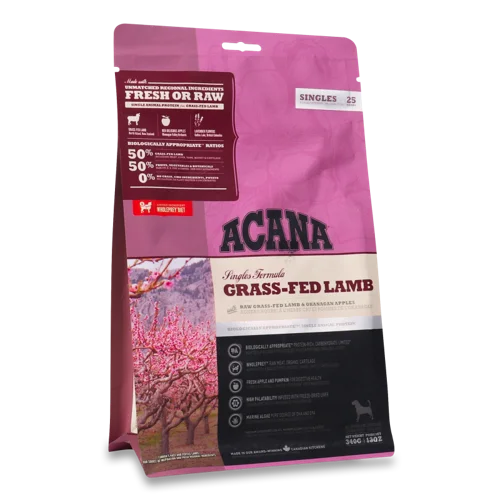 Корм Сухий Для Дорослих Собак Усіх Порід Grass-Fed Lamb Acana, в/ґ, 340г