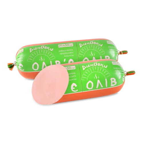 Ковбаса Варена Олів'є Димовки м/у, 450г
