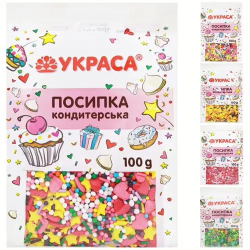 Посипка Пасхальна, 100г, ТМ Украса