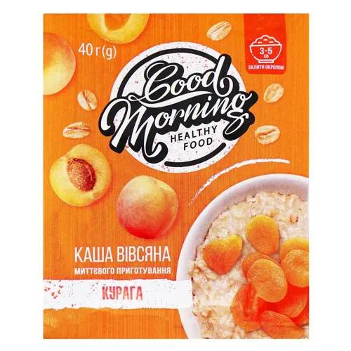 Вівсяна каша з курагою Good Morning 4