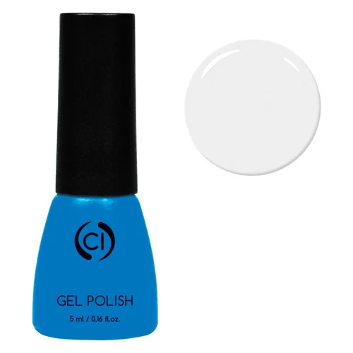 Гель-лак для нігтів Colour Intense Mini 004 5мл емаль білий