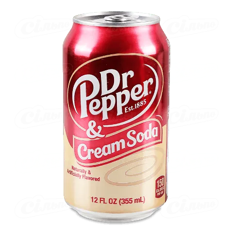 Напій Dr.Pepper Cream Soda газований, 0,355л