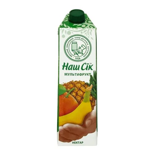 Нектар Мультифрукт Наш сік т/п 0.95л