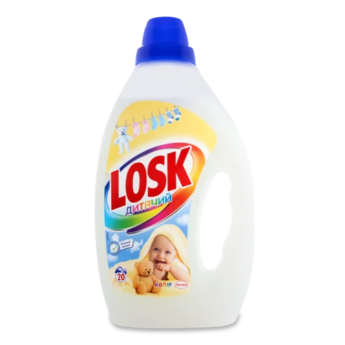 Рідкий Засіб Для Прання Колір Дитячий Losk, 1л