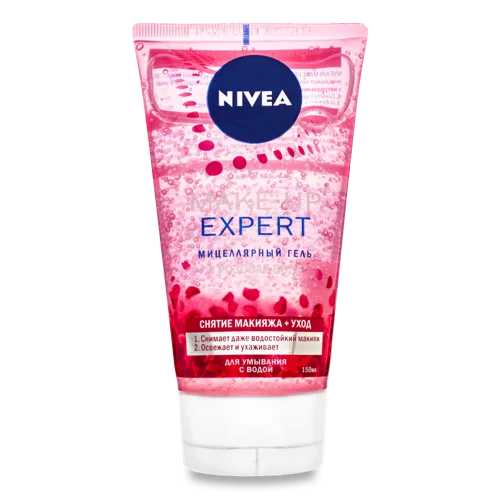 Міцелярний Гель Для Вмивання Nivea Make Up Expert З Водою Троянди, 150мл