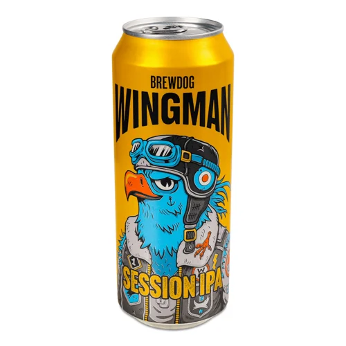 Пиво BrewDog Wingman світле з/б 0,5л