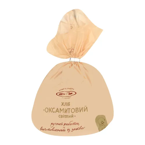 Хліб половинка в нарізці Оксамитовий світлий Київхліб м/у 350г