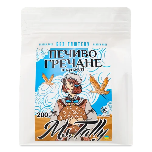 Печиво Гречане В Кунжуті, в/ґ, 200г