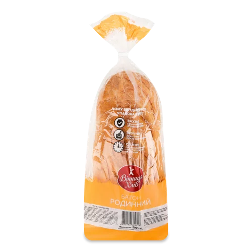 Хліб Родинний Вищого Ґатунку, м/у, 500г