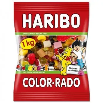 Жувальні цукерки HARIBO COLOR-RADO 1 кг