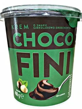 Паста шоколадно-горіхова ChocoFini 400г