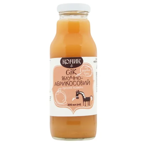 Сік Коник яблучно-абрикосовий 0,3л