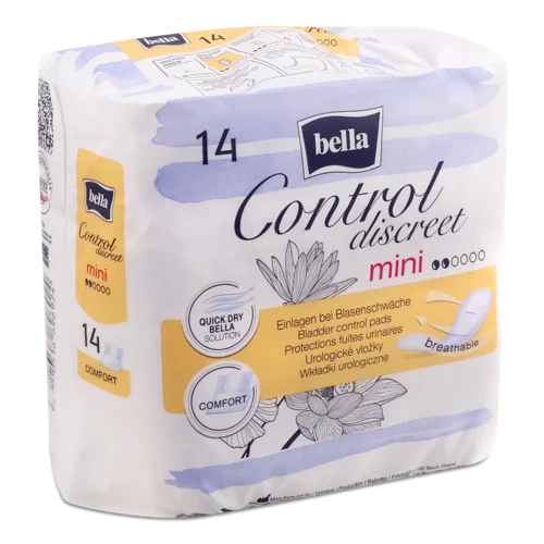 Урологічні Прокладки Mini Control Discreet Bella, Вищий ґатунок, 14 шт