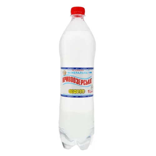 Вода мінеральна природна столова негазована Кривоозерська 1л